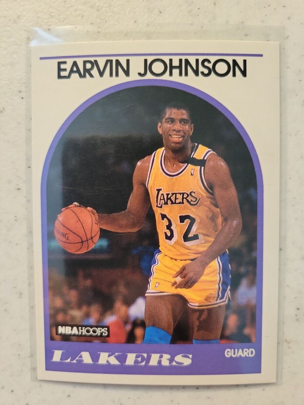 Earvin Magic Johnson 1989-1990 NBA Hoops #270 - Los Angeles Lakers - Fresh Pull